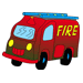 Mini Fire Tender Coloring Pages